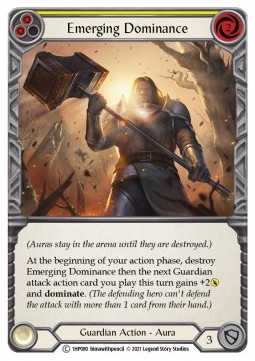 Emerging Dominance (Yellow) (Regular) - History Pack 1