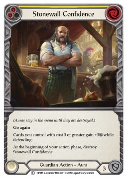Stonewall Confidence (Yellow) (Regular) - History Pack 1