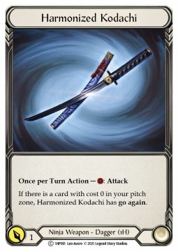 Harmonized Kodachi (Regular) - History Pack 1