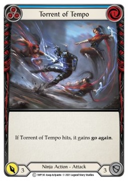 Torrent of Tempo (Blue) (Regular) - History Pack 1