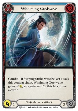 Whelming Gustwave (Blue) (Regular) - History Pack 1