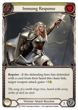 Ironsong Response (Yellow) (Regular) - History Pack 1