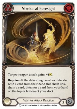 Stroke of Foresight (Blue) (Regular) - History Pack 1
