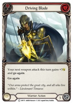 Driving Blade (Red) (Regular) - History Pack 1
