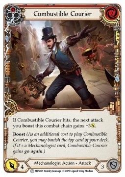 Combustible Courier (Red) (Regular) - History Pack 1