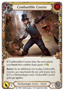 Combustible Courier (Yellow) (Regular) - History Pack 1