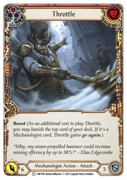 Throttle (Red) (Regular) - History Pack 1