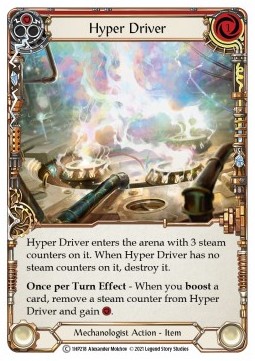 Hyper Driver (Red) (Regular) - History Pack 1