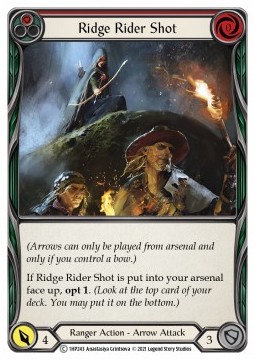 Ridge Rider Shot (Red) (Regular) - History Pack 1