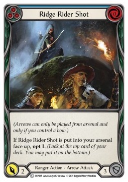 Ridge Rider Shot (Blue) (Regular) - History Pack 1