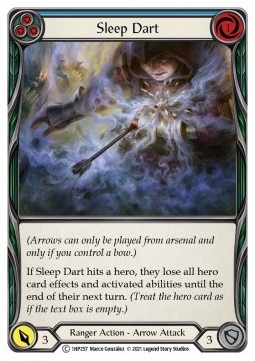 Sleep Dart (Blue) (Regular) - History Pack 1