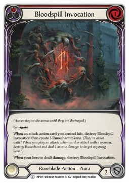 Bloodspill Invocation (Red) (Regular) - History Pack 1