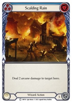 Scalding Rain (Blue) (Regular) - History Pack 1