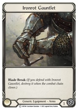 Ironrot Gauntlet (Regular) - History Pack 1