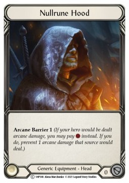 Nullrune Hood (Regular) - History Pack 1