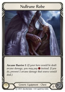 Nullrune Robe (Regular) - History Pack 1
