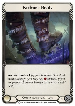 Nullrune Boots (Regular) - History Pack 1