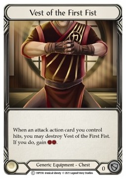 Vest of the First Fist (Regular) - History Pack 1