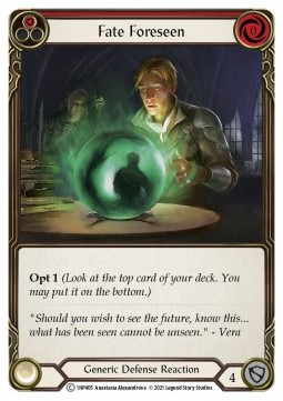 Fate Foreseen (Red) (Regular) - History Pack 1