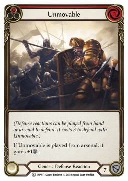 Unmovable (Red) (Regular) - History Pack 1