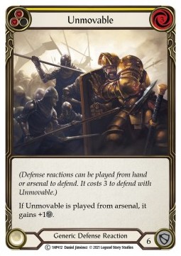 Unmovable (Yellow) (Regular) - History Pack 1