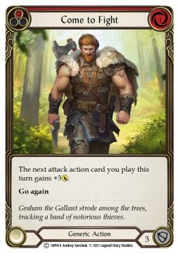 Come to Fight (Red) (Regular) - History Pack 1