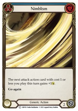 Nimblism (Blue) (Regular) - History Pack 1