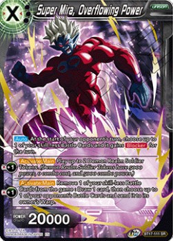 Super Mira, Overflowing Power (V.1 - Super Rare) - Ultimate Squad