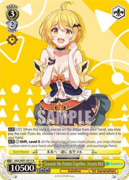 Towards the Future Together, Yozora Mel (V.1 - Rare) - Hololive production