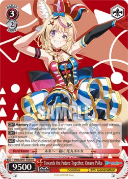 Towards the Future Together, Omaru Polka (V.1 - Rare) - Hololive production