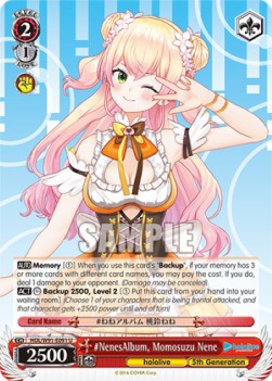 #NenesAlbum, Momosuzu Nene (V.1 - Uncommon) - Hololive production