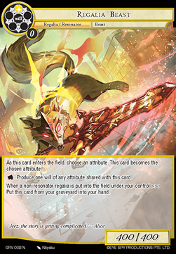 Regalia Beast - Game of Gods Revolution