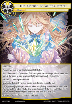 The Essence of Alice's Power - Game of Gods Revolution
