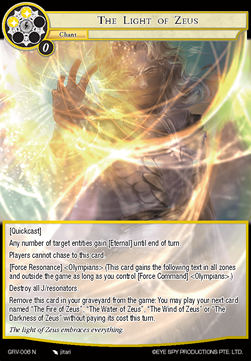 The Light of Zeus - Game of Gods Revolution