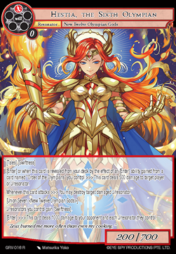 Hestia, the Sixth Olympian - Game of Gods Revolution