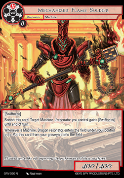 Mechanized Flame Soldier - Game of Gods Revolution