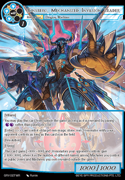 Einsberg, Mechanized Invasion Leader - Game of Gods Revolution
