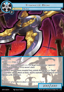 Terminator Drone - Game of Gods Revolution