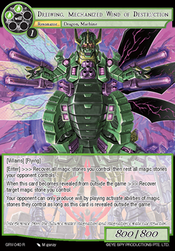 Dreiwing, Mechanized Wind of Destruction - Game of Gods Revolution