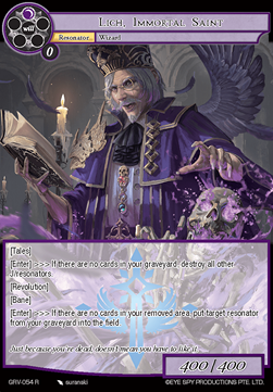 Lich, Immortal Saint - Game of Gods Revolution
