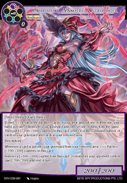 Oborozuki, Vampire Astrologer - Game of Gods Revolution