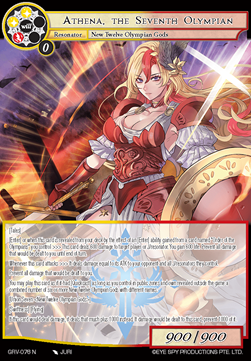 Athena, the Seventh Olympian - Game of Gods Revolution