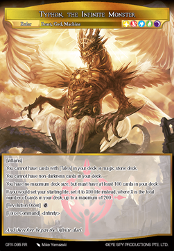 Typhon, the Infinite Monster // Order of Infinity - Game of Gods Revolution