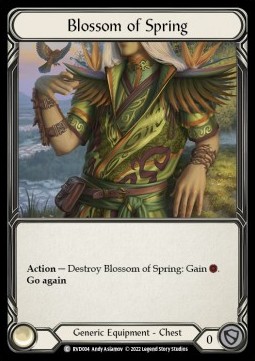 Blossom of Spring (Rainbow Foil) - Classic Battles: Rhinar vs Dorinthea