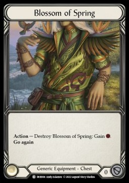 Blossom of Spring (Rainbow Foil) - Classic Battles: Rhinar vs Dorinthea