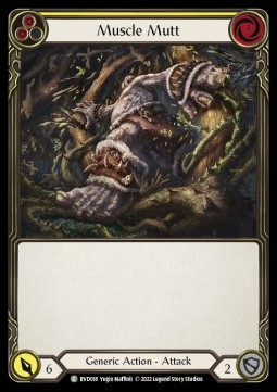 Muscle Mutt (Regular) - Classic Battles: Rhinar vs Dorinthea