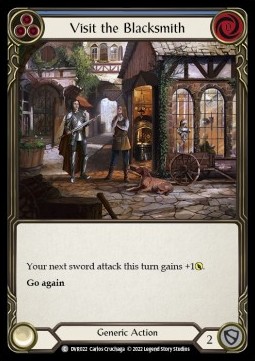 Visit the Blacksmith (Regular) - Classic Battles: Rhinar vs Dorinthea