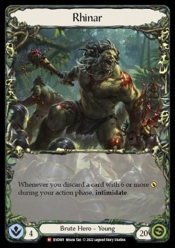 Rhinar (Cold Foil) - Classic Battles: Rhinar vs Dorinthea