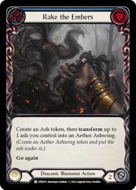 Rake the Embers (Blue) (Regular) - Uprising