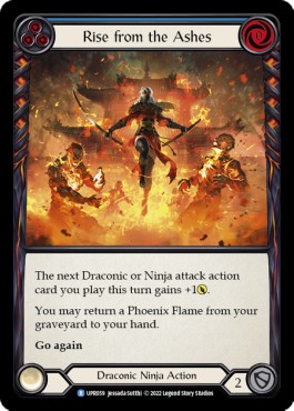 Rise from the Ashes (Blue) (Regular) - Uprising